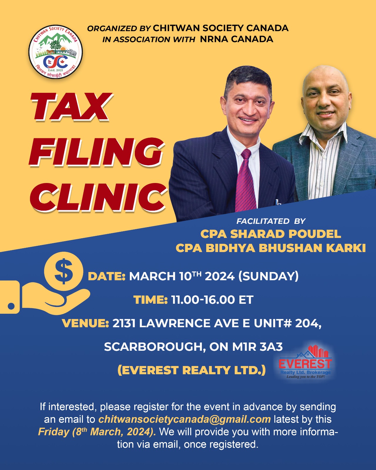 Free Tax Filing Clinic